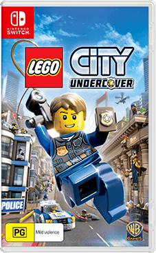 Front Cover for LEGO City: Undercover (Nintendo Switch) (download release)