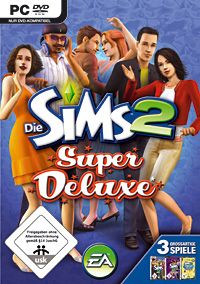 Front Cover for The Sims 2: Double Deluxe (Windows) (Gamesload release)