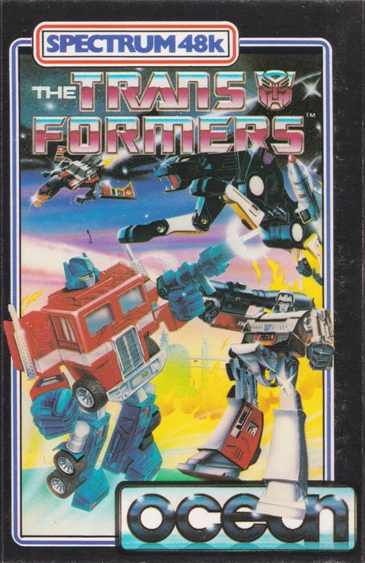 Front Cover for The Transformers (ZX Spectrum)
