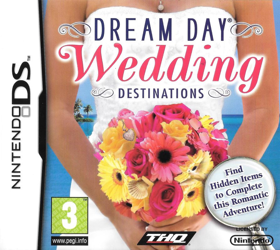 Front Cover for Dream Day Wedding Destinations (Nintendo DS)
