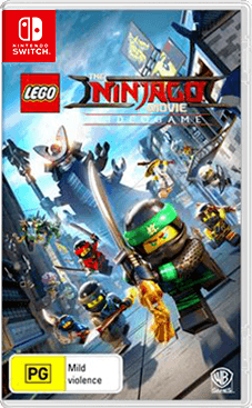 Front Cover for The LEGO Ninjago Movie Video Game (Nintendo Switch) (download release)