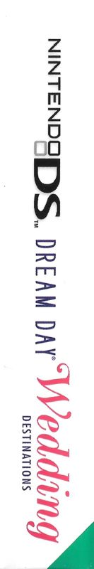 Spine/Sides for Dream Day Wedding Destinations (Nintendo DS)