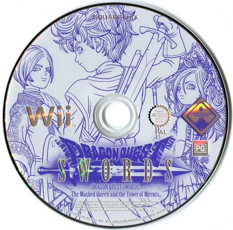 Media for Dragon Quest Swords: The Masked Queen and the Tower of Mirrors (Wii)