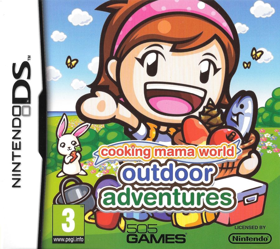 Front Cover for Camping Mama: Outdoor Adventures (Nintendo DS)