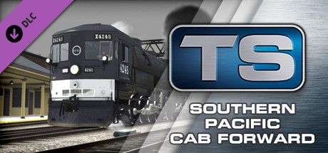 Front Cover for TS: Southern Pacific Cab Forward (Windows) (Steam release)