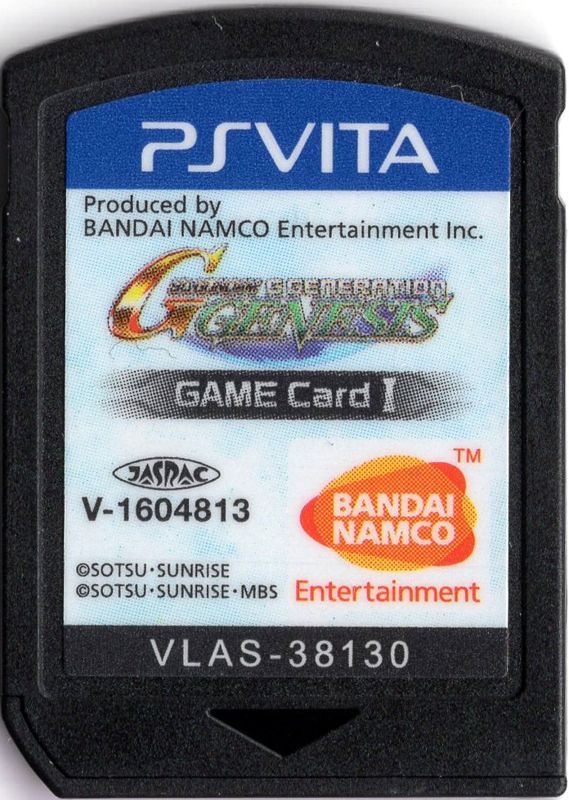 Media for SD Gundam G Generation: Genesis (PS Vita): Play Cart