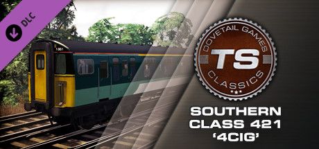 Front Cover for TS: Southern Class 421 ‘4CIG’ (Windows) (Steam release)