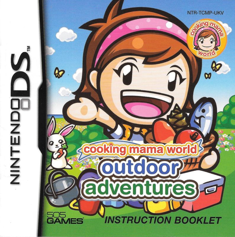 Manual for Camping Mama: Outdoor Adventures (Nintendo DS): Front