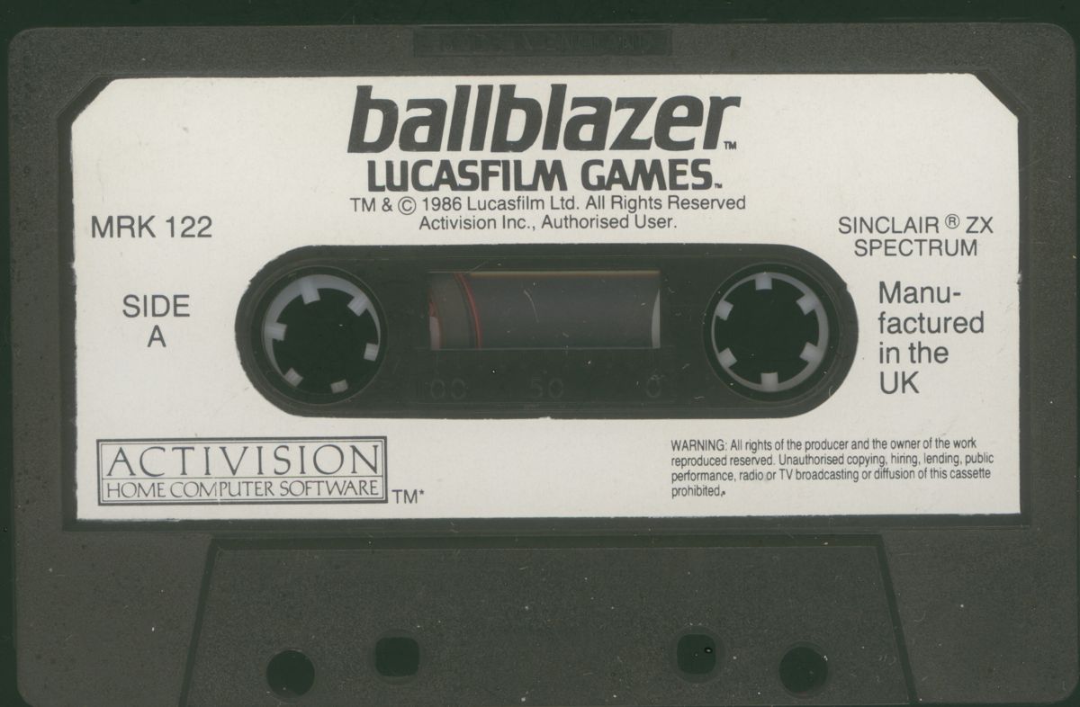 Front Cover for Ballblazer (ZX Spectrum)