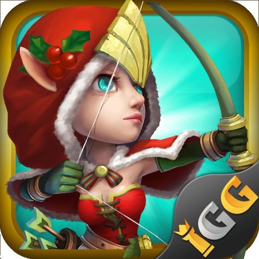 Front Cover for Castle Clash: Brave Squads (iPad and iPhone): 2nd version (winter 2017)