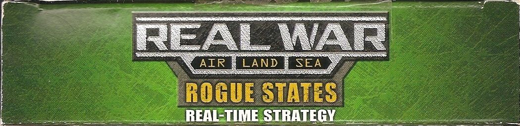Spine/Sides for Real War: Rogue States (Windows): Top