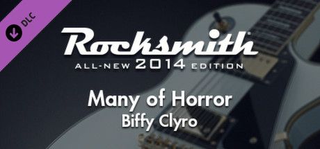 Front Cover for Rocksmith: All-new 2014 Edition - Biffy Clyro: Many of Horror (Macintosh and Windows) (Steam release)