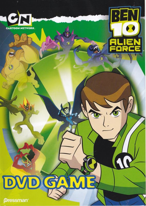 Ben 10: Alien Force - DVD Game cover or packaging material - MobyGames