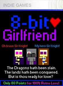 Front Cover for 8-bit Girlfriend (Xbox 360) (XNA Indie Games release): 1st version