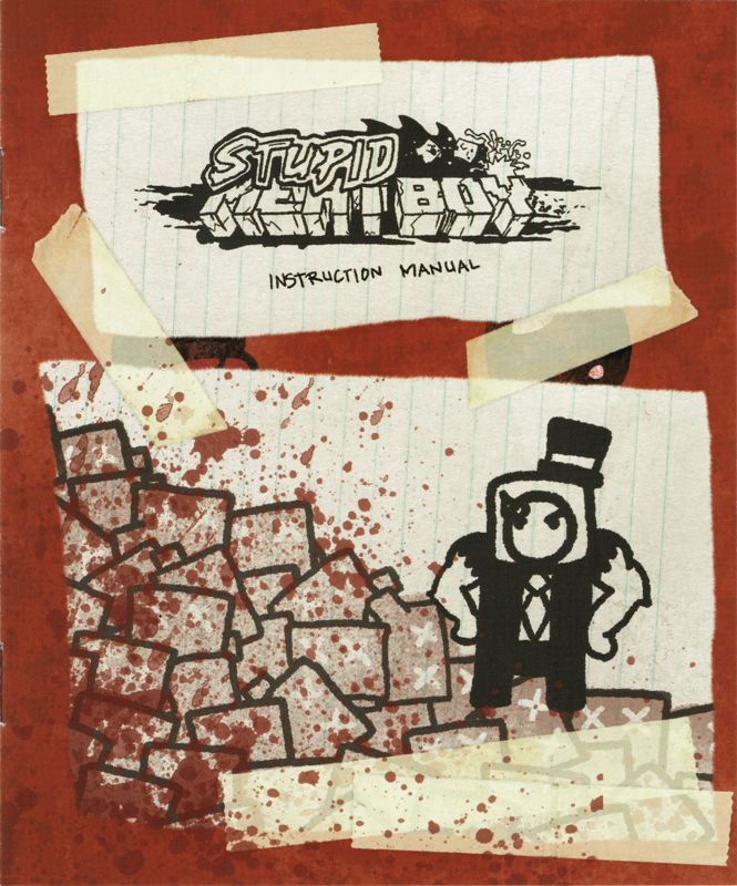 Manual for Super M̶e̶a̶t̶Dumb Boy (Limited Edition) (Linux and Macintosh and Windows): Front