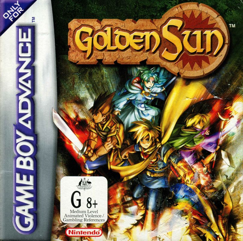 Front Cover for Golden Sun (Game Boy Advance)