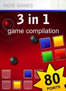 Front Cover for 3 in 1: Game Compilation (Xbox 360) (XNA Indie Games release): 1st version