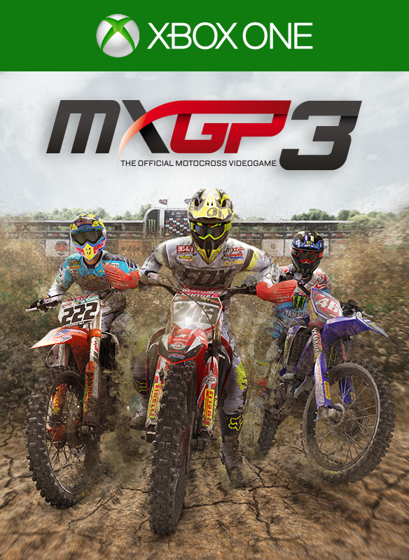 Front Cover for MXGP3: The Official Motocross Videogame (Xbox One) (download release): 1st version