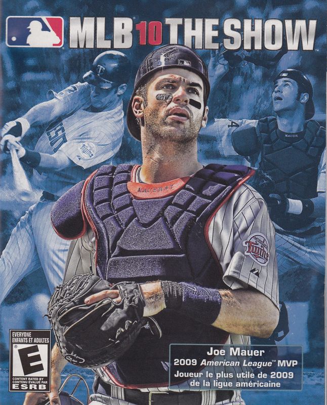 Manual for MLB 10: The Show (PlayStation 3): Front