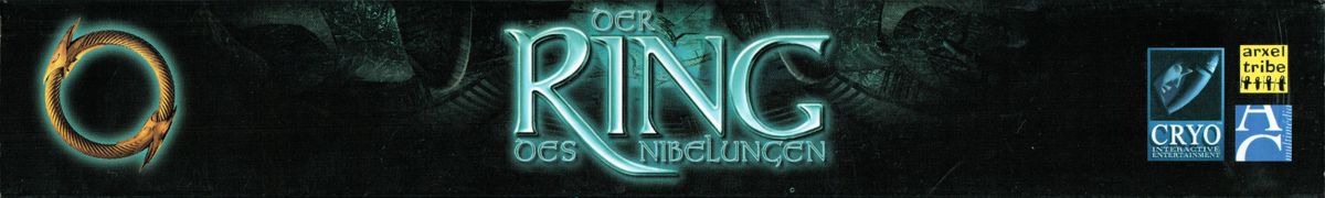Spine/Sides for Ring: The Legend of the Nibelungen (Windows) (1st release): Front - Top