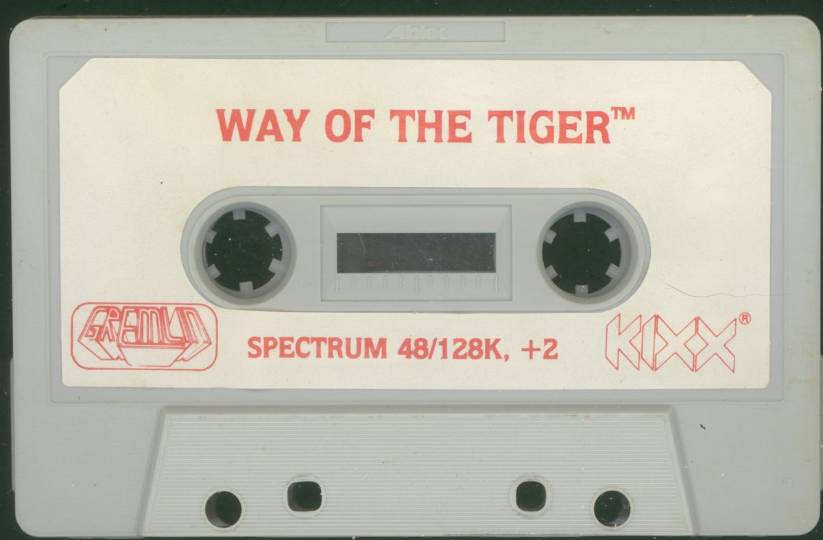 Media for The Way of the Tiger (ZX Spectrum)