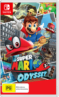 Front Cover for Super Mario Odyssey (Nintendo Switch) (download release): 1st version