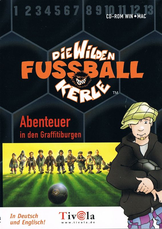 Front Cover for Die wilden Fussballkerle: Abenteuer in den Graffitiburgen (Macintosh and Windows)