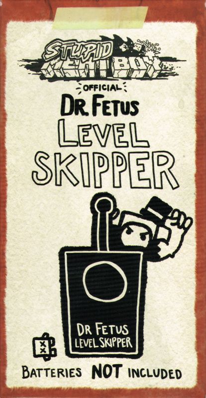 Extras for Super M̶e̶a̶t̶Dumb Boy (Limited Edition) (Linux and Macintosh and Windows): Level Skipper box - Front