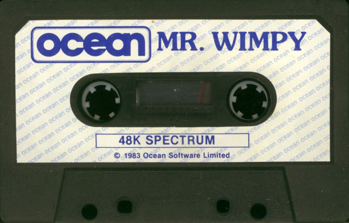 Media for Mr. Wimpy: The Hamburger Game (ZX Spectrum)