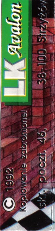 Back Cover for Klątwa (Commodore 64)