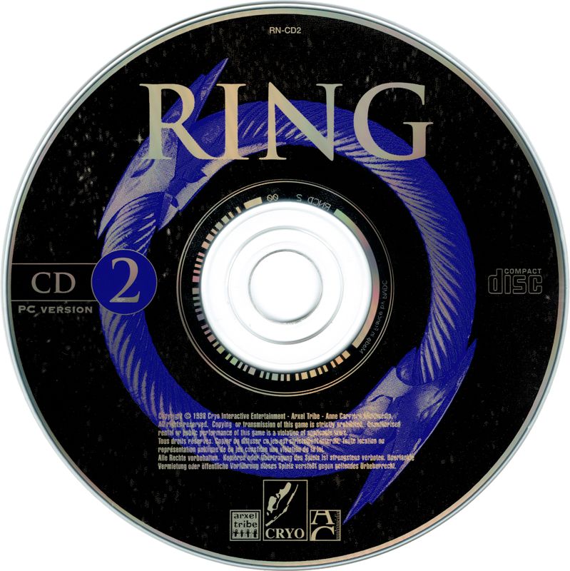 Media for Ring: The Legend of the Nibelungen (Windows) (1st release): Disc 2