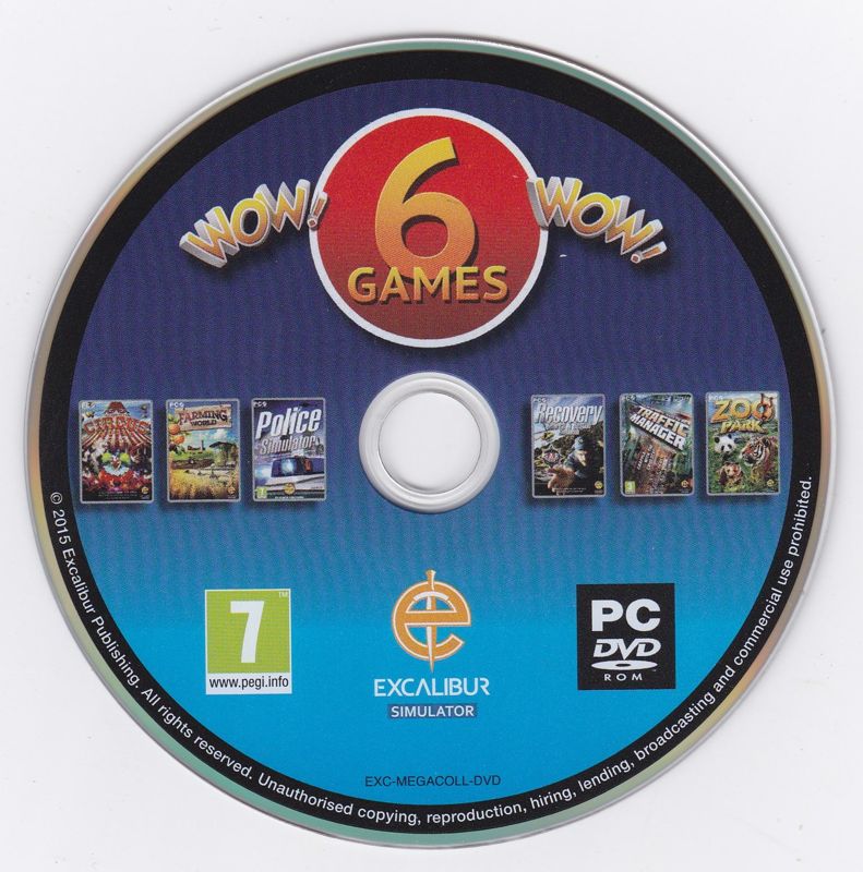 Media for WOW!: 6 Games (Windows)