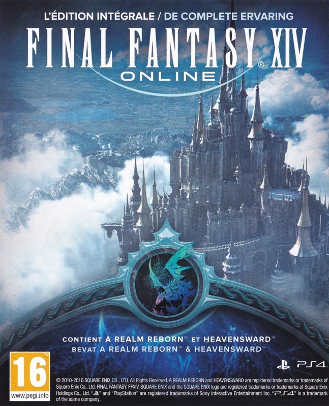 Advertisement for Final Fantasy XV (PlayStation 4) (Day One Edition release): Final Fantasy XIV Online