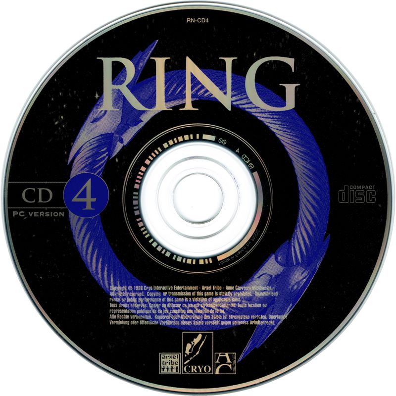Media for Ring: The Legend of the Nibelungen (Windows) (1st release): Disc 4