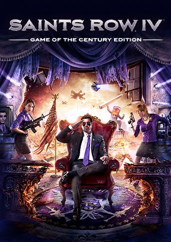 Front Cover for Saints Row IV: Game of the Century Edition (Windows) (GOG.com release): Card version