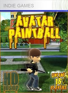 Front Cover for Avatar Paintball (Xbox 360) (XNA Indie Games release): 1st version