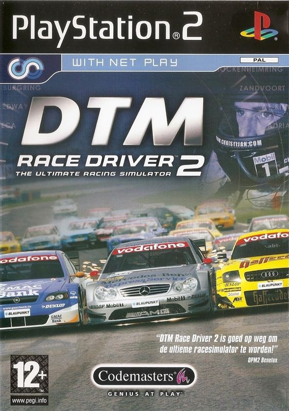 Front Cover for TOCA Race Driver 2 (PlayStation 2)