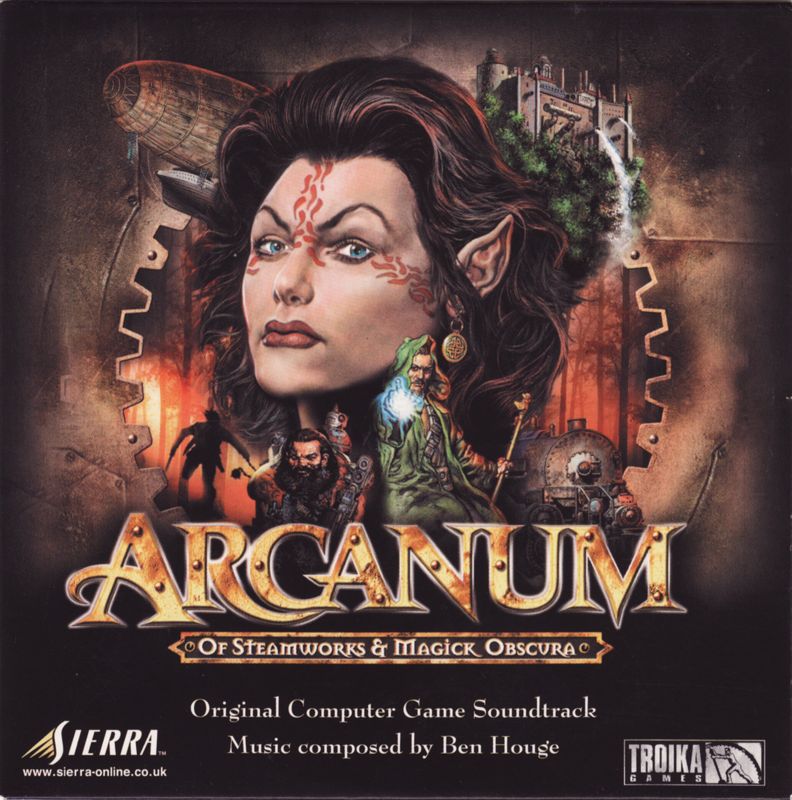 Soundtrack for Arcanum: Of Steamworks & Magick Obscura (Windows) (Limited Print with soundtrack): Sleeve - Front