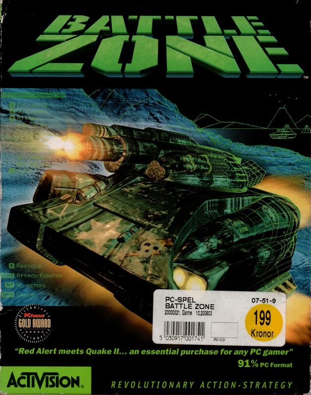 Front Cover for Battlezone (Windows)