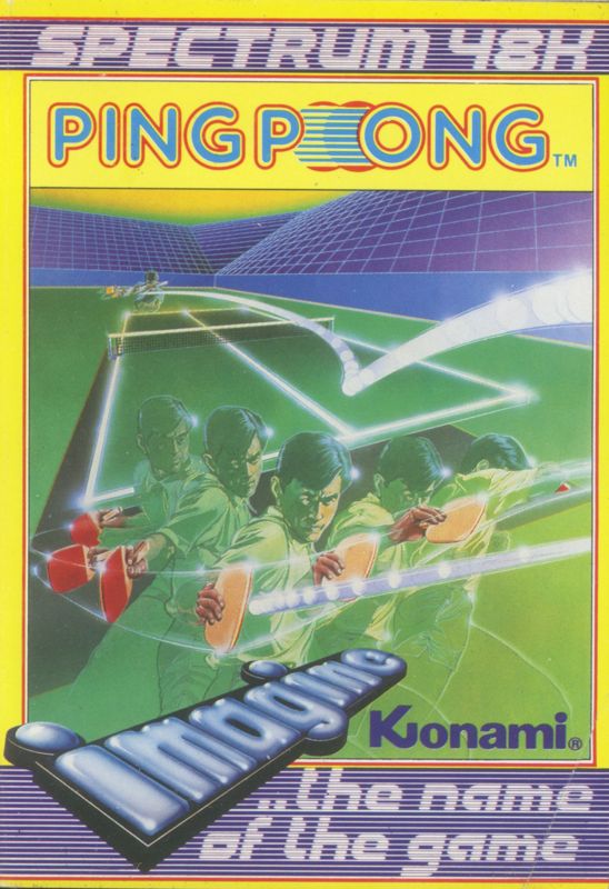 Front Cover for Ping Pong (ZX Spectrum)