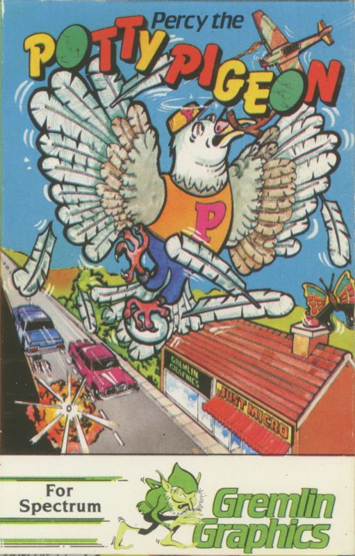 Front Cover for Percy the Potty Pigeon (ZX Spectrum)