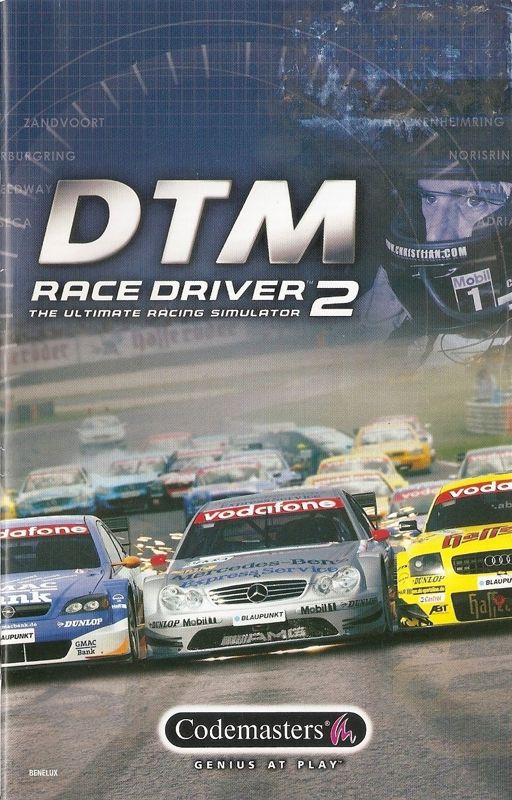 Manual for TOCA Race Driver 2 (PlayStation 2): Front