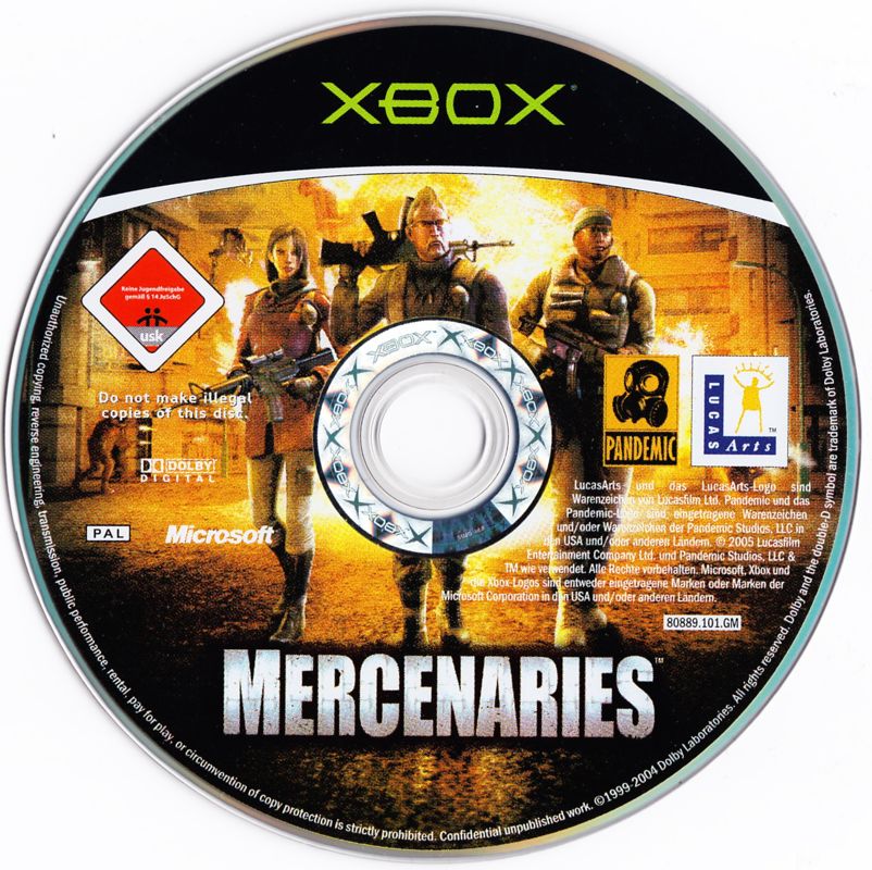 Media for Mercenaries: Playground of Destruction (Xbox)