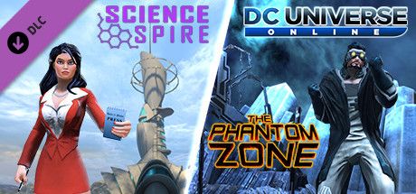 Front Cover for DC Universe Online: The Phantom Zone / Science Spire (Windows) (Steam release)