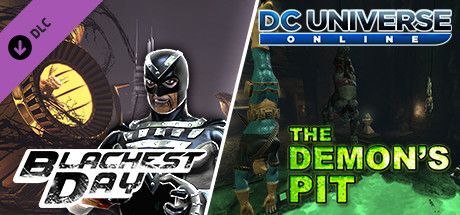 Front Cover for DC Universe Online: Blackest Day / The Demon's Pit (Windows) (Steam release)