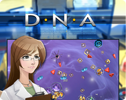 Front Cover for D.N.A. (Windows) (GameTap download release)