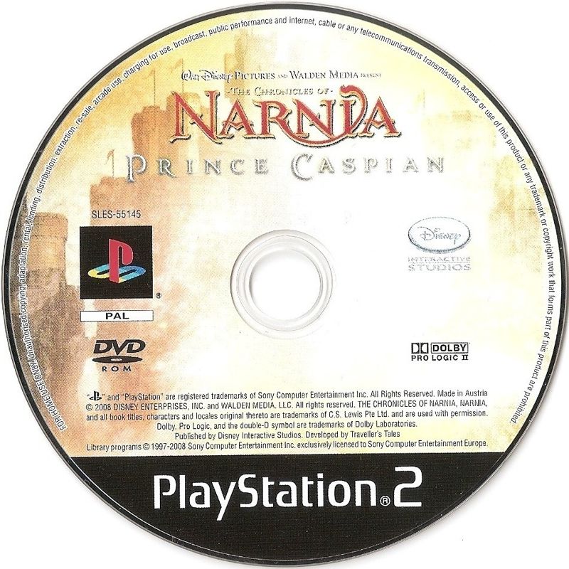 Media for The Chronicles of Narnia: Prince Caspian (PlayStation 2)