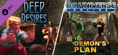 Front Cover for DC Universe Online: Deep Desires / The Demon's Plan (Windows) (Steam release)