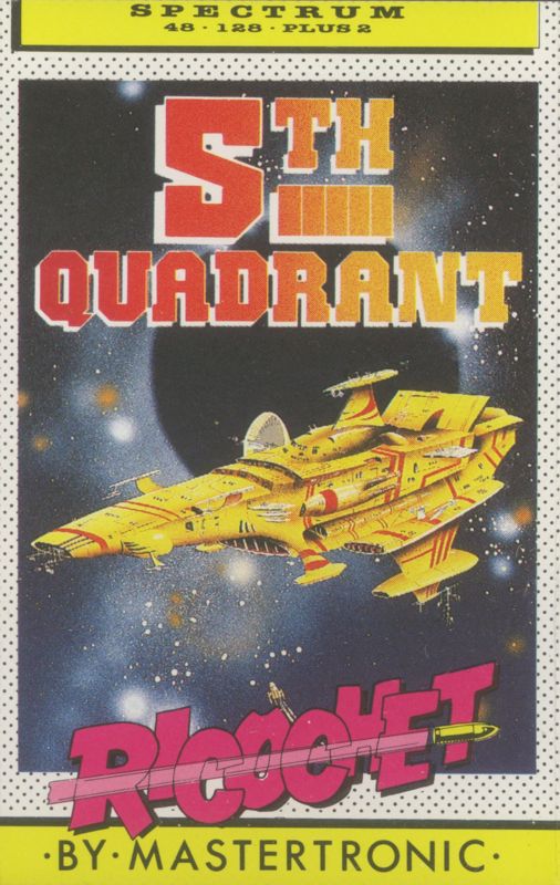 Front Cover for The Fifth Quadrant (ZX Spectrum) (budget re-release)