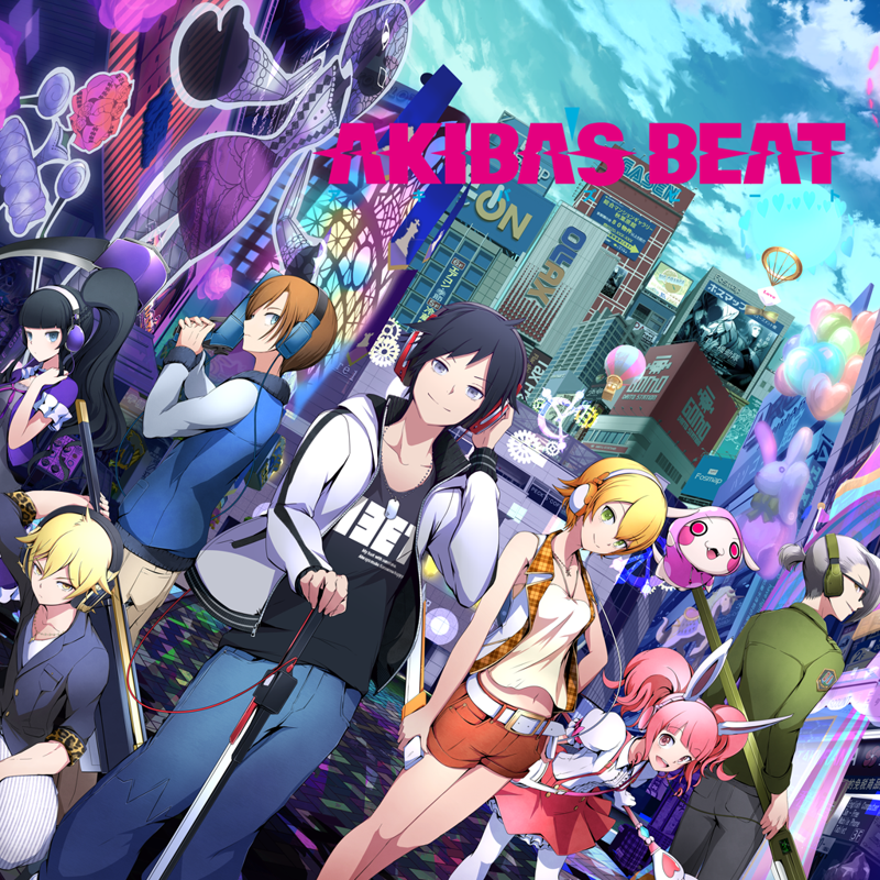 Front Cover for Akiba's Beat (PS Vita and PlayStation 4) (download release)